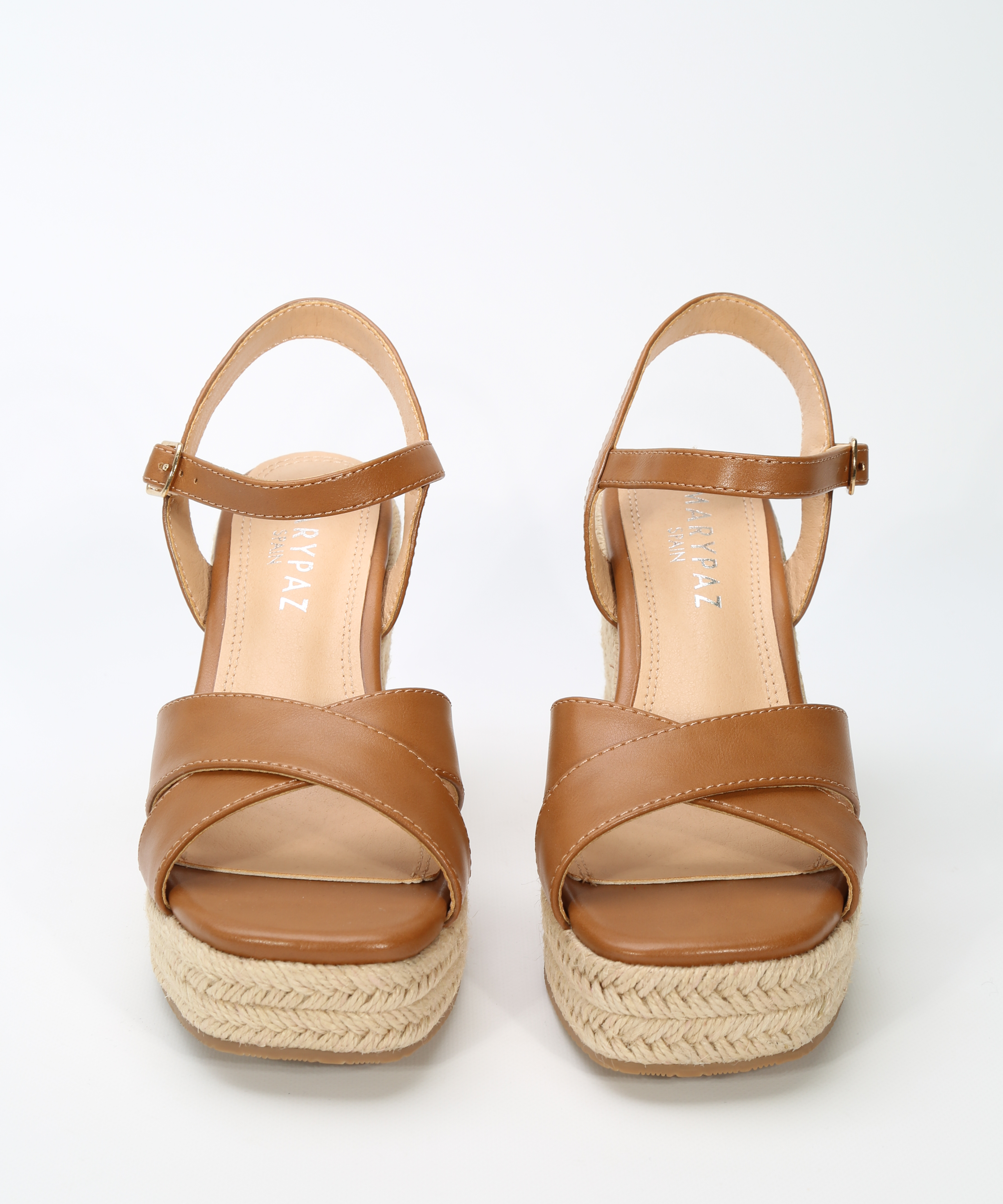 Sand&aacute;lia salto tiras cruzadas